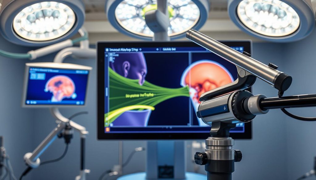 Image-guided navigation system for endoscopic sinus surgery