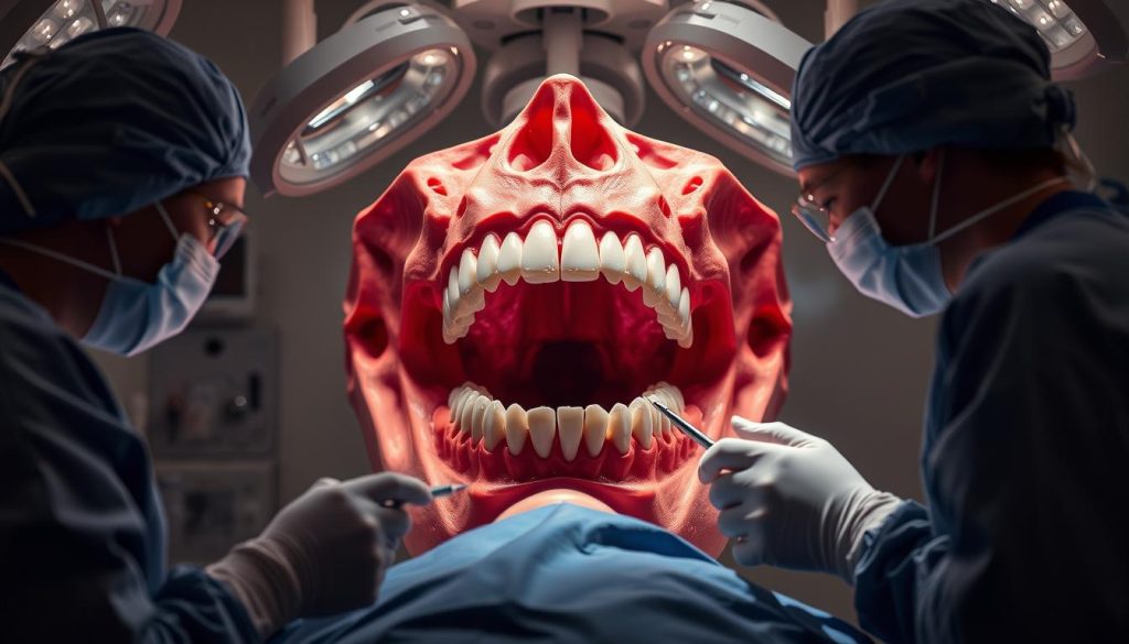 Jaw surgery procedure