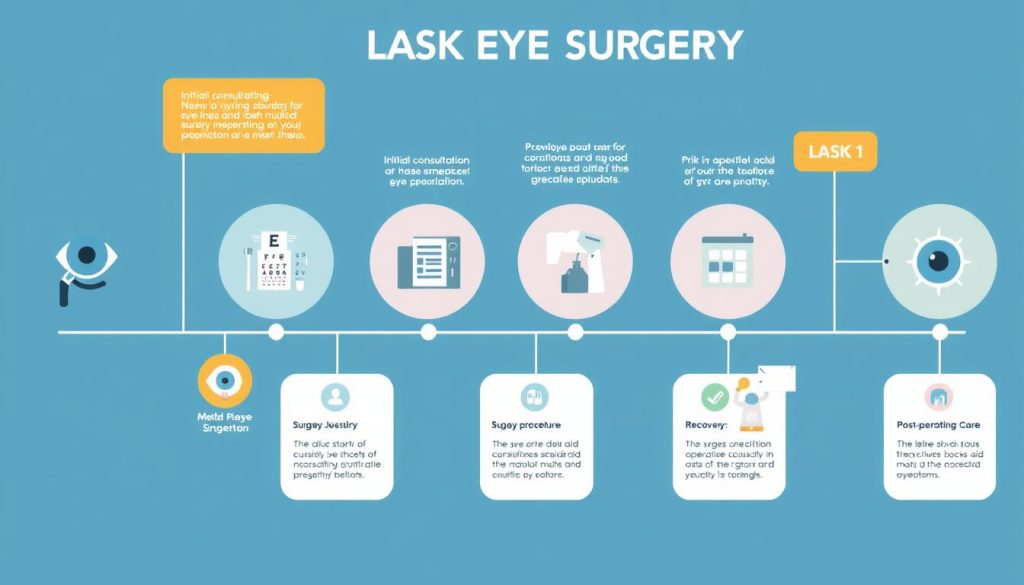 LASIK procedure timeline