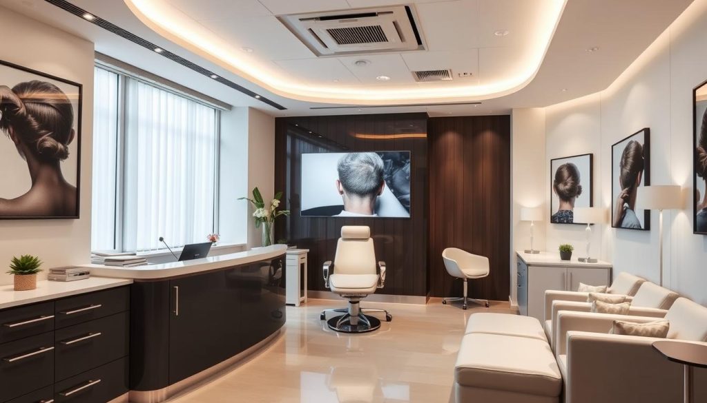 Leading hair transplant clinics in London