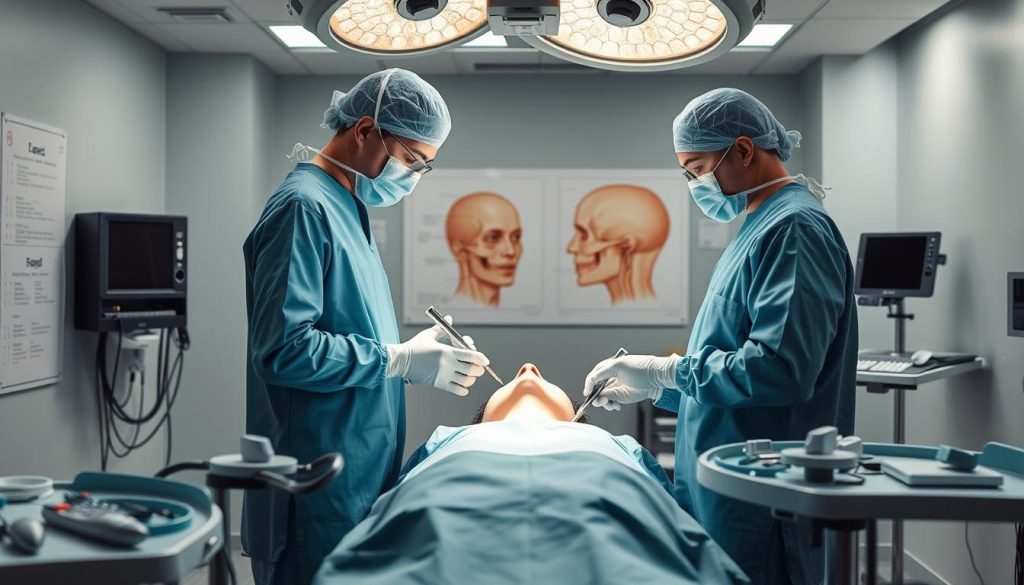 Maxillofacial surgery for facial harmony