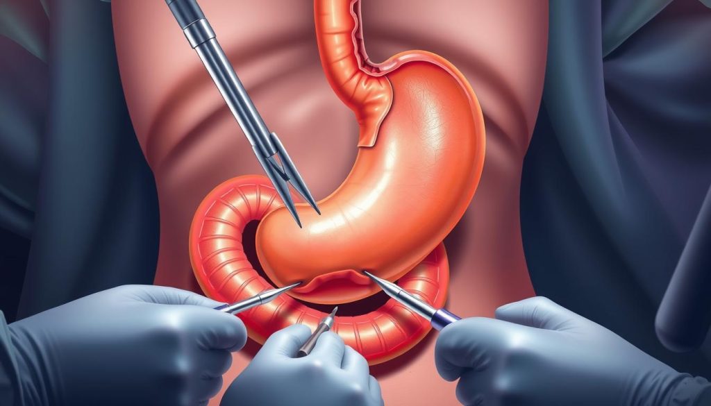 Nissen fundoplication for hiatal hernia repair