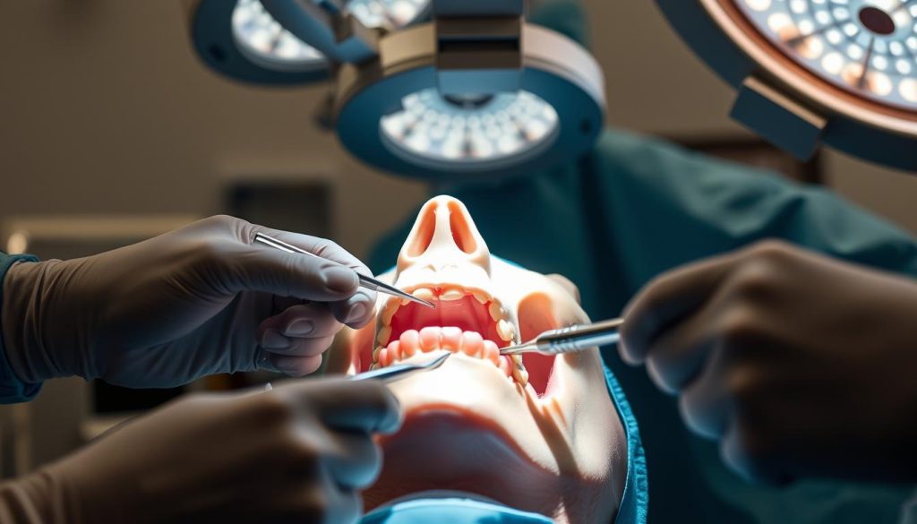 Oral maxillofacial surgery procedures