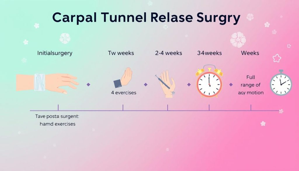 Recovery timeline for carpal tunnel release