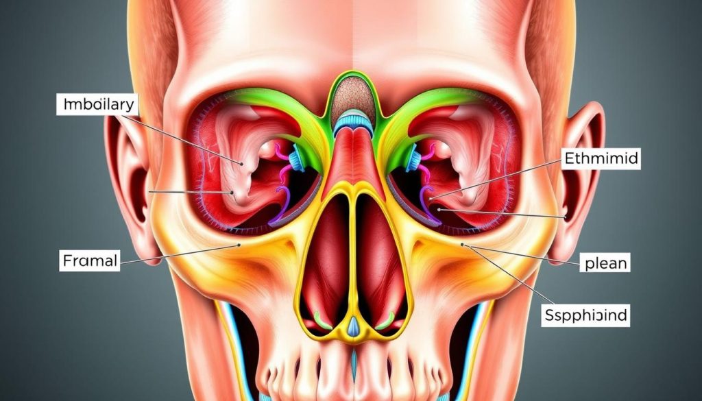 Sinus anatomy diagram