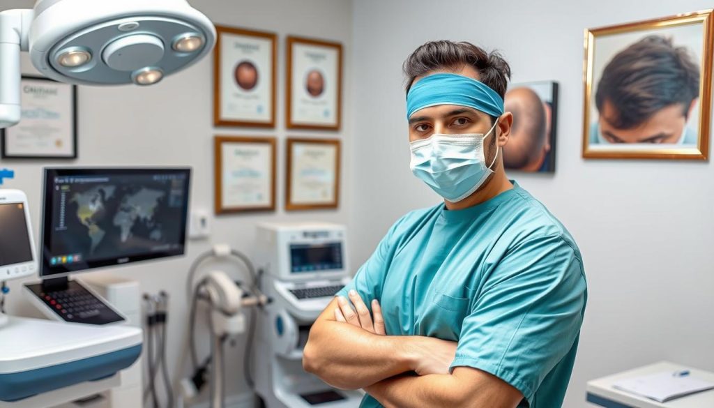 UK hair transplant surgeon qualifications